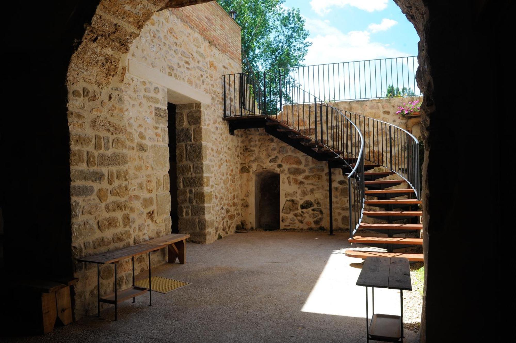 Font Del Pas Hotel Beceite Bagian luar foto