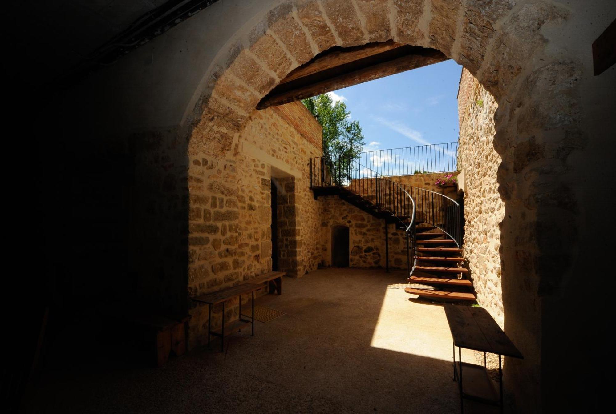 Font Del Pas Hotel Beceite Bagian luar foto