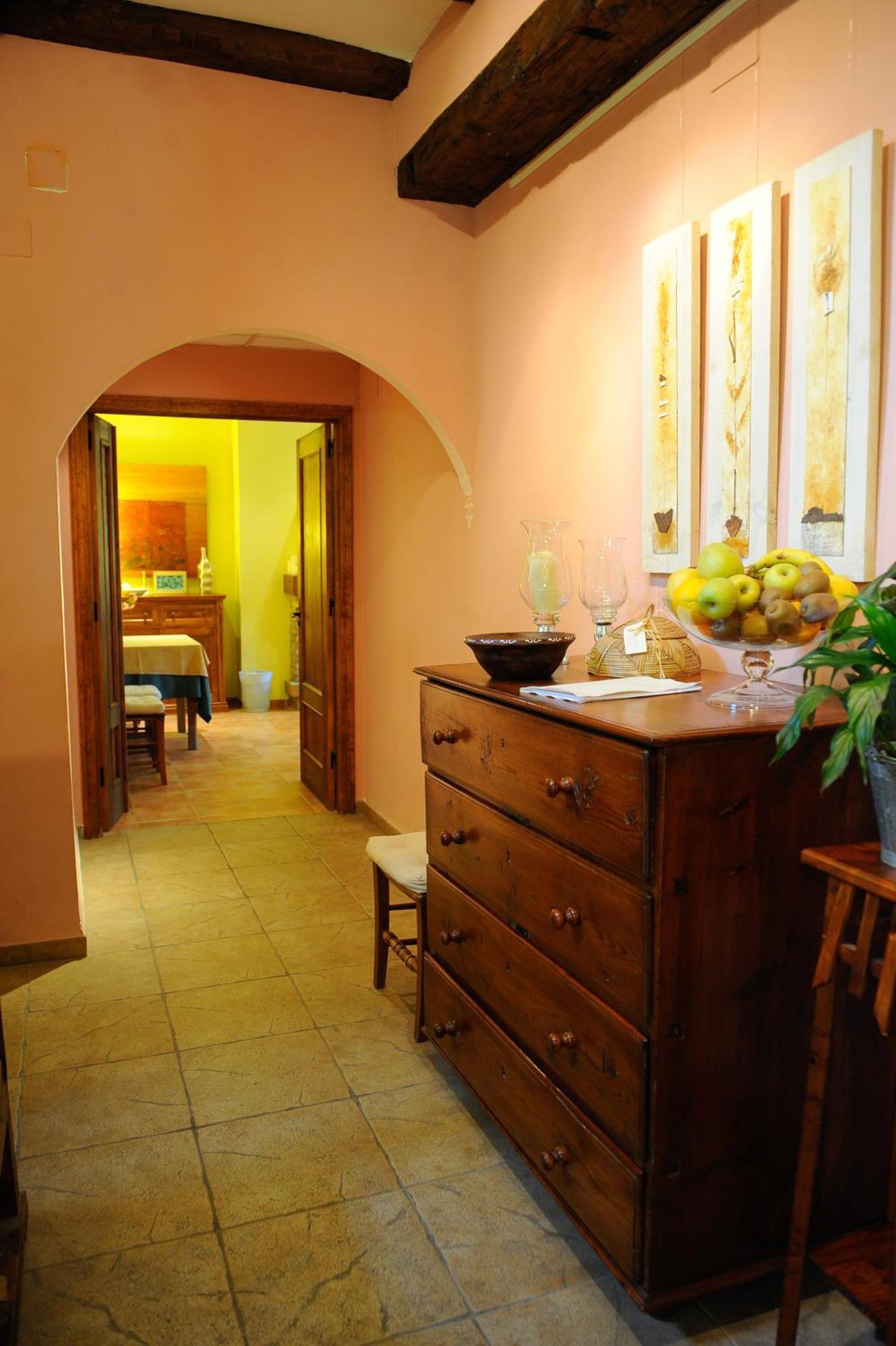 Font Del Pas Hotel Beceite Bagian luar foto