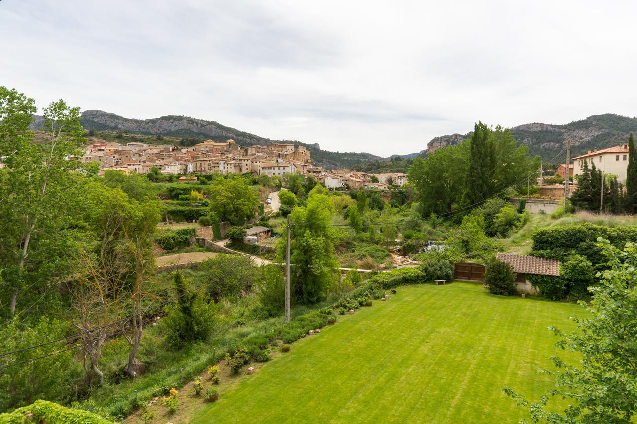 Font Del Pas Hotel Beceite Bagian luar foto